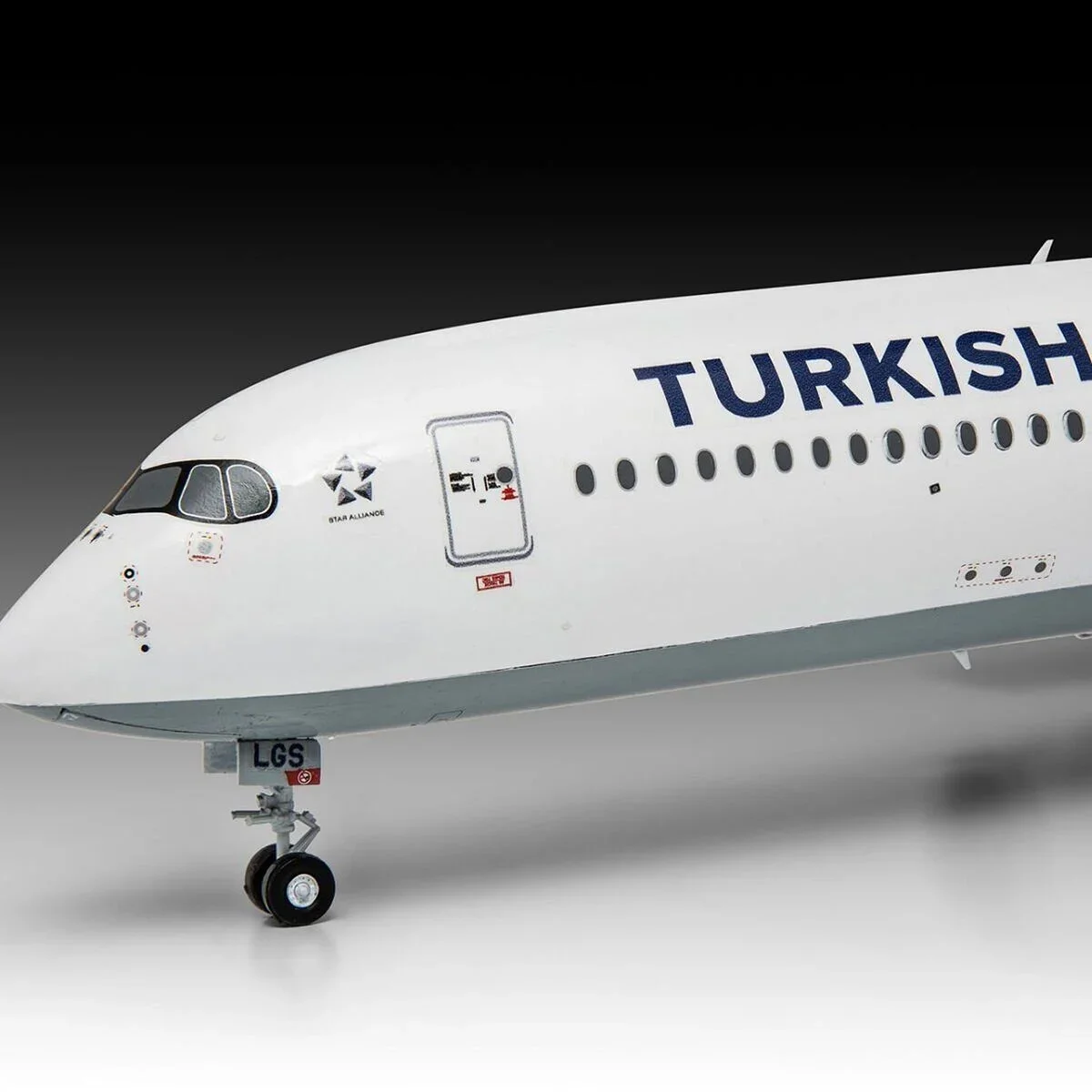 3773 Revell - Turkish Airlines Airbus A350-900 Maket Kiti görsel 3