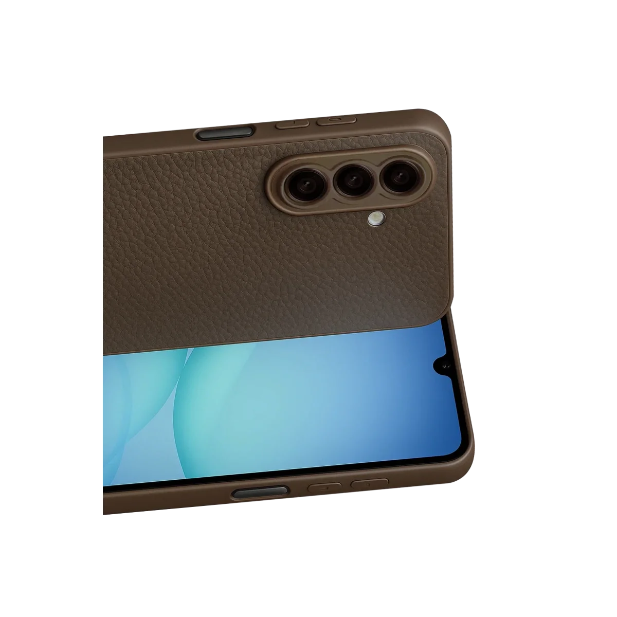 Samsung Galaxy A27 5G Thermax Silikon Kılıf - Kahverengi görsel 2