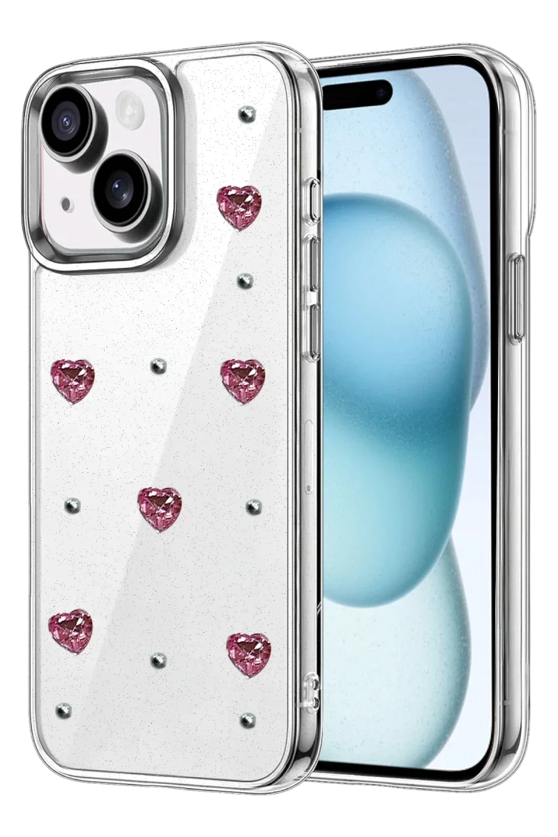 Apple iPhone 14 Fiyonk Desenli Kapak - Desen 3