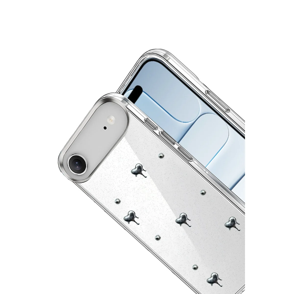 Apple İphone 17 Air Fiyonk Desenli Kapak - Desen 1 görsel 3