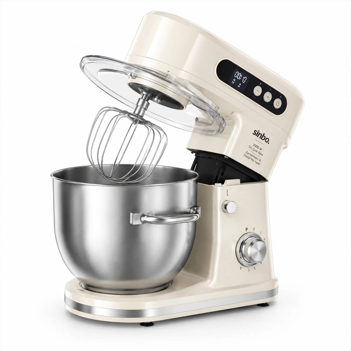 Standlı kser - Blender Seti Hamur Yoğurucu - Çırpıcı - Karıştırıcı 8KADEM. Hız Ayar 12LT Hazne 2000W SMX-2779