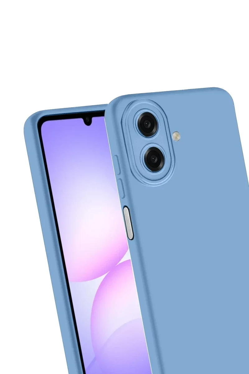 Samsung Galaxy A07 4G First Silikon - Mavi görsel 3