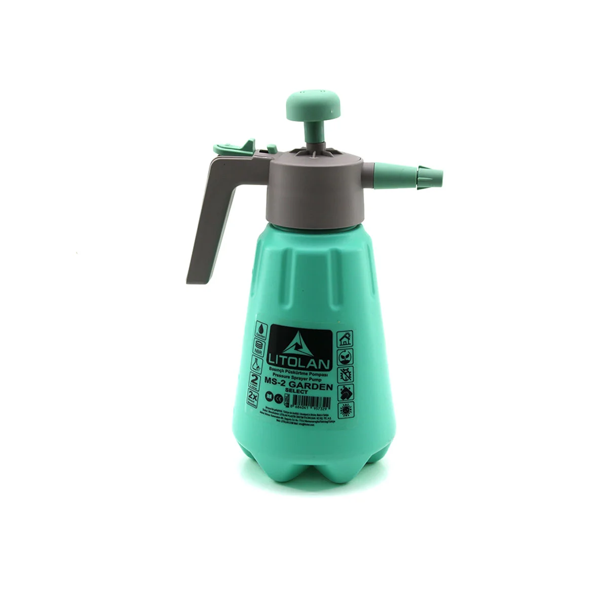 2 Uçlu Basınçlı İlaçlama Püskürtme Pompası (30L) görsel 3
