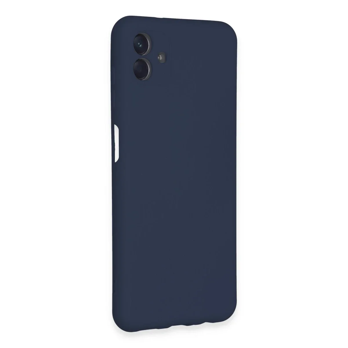 Samsung Galaxy A04E Kılıf Nano içi Kadife Silikon - Lacivert görsel 2
