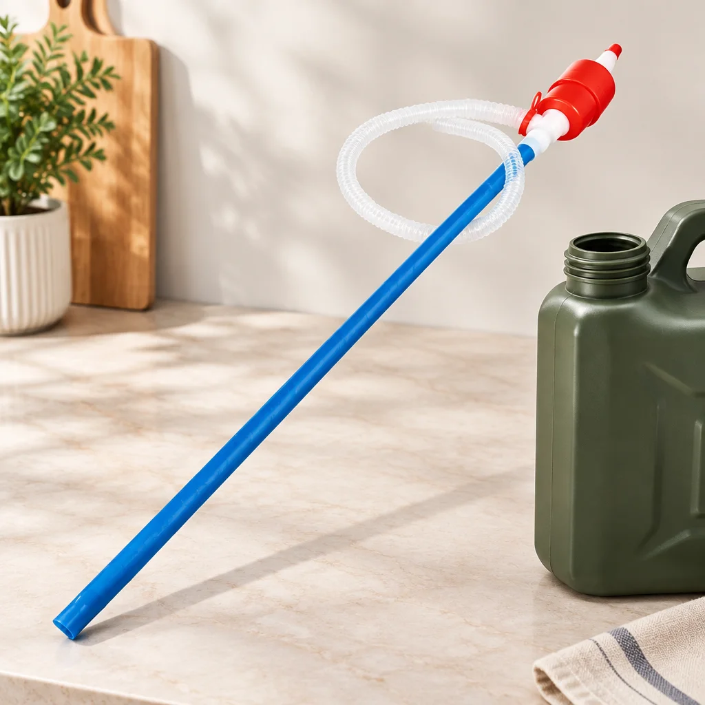 Büyük Boy Plastik Mazot ve Su Pompası