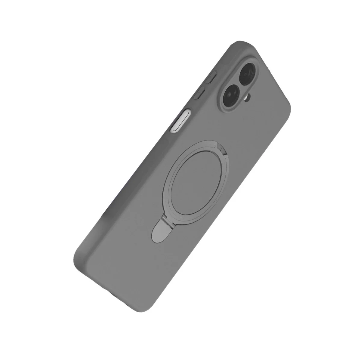 Samsung Galaxy A07 4g Regal Magsafe Standlı Kapak - Titan Gri görsel 3