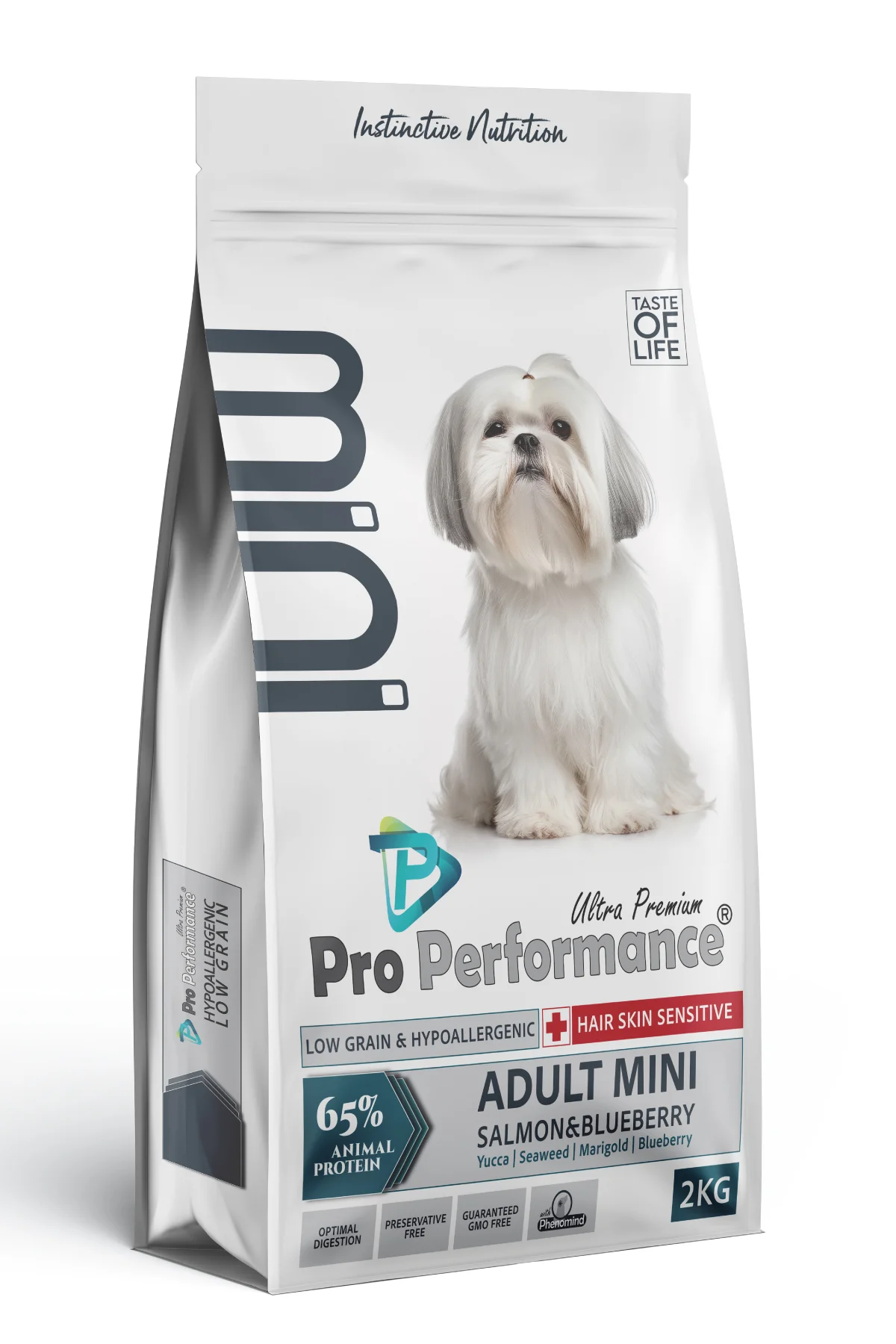 Adult mını dog salmon bluberyy 2 kg pro perf.