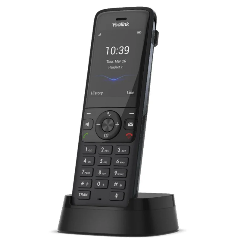 W78H 2.4 Inc Renkli Ekran Hd Ses Gürültü Engelleme Titreşim Sıp Ip Dect Telefon