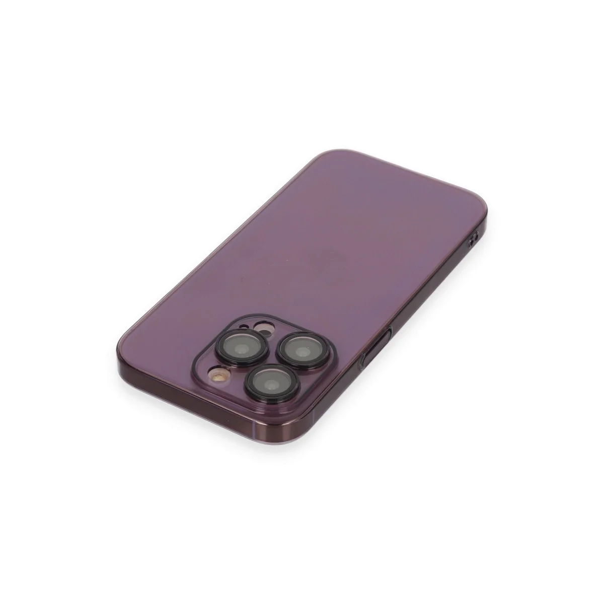 Apple İphone 13 Pro Max Kılıf Armada Lensli Kapak - Derin Mor görsel 3