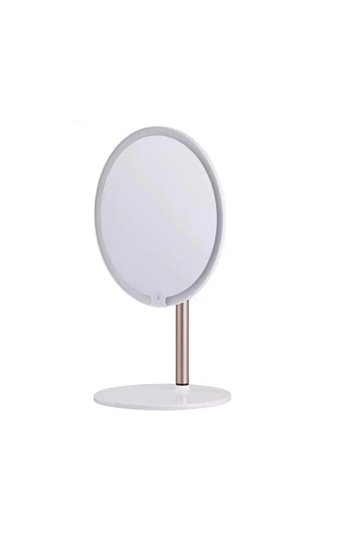 Dokunmatik led ışıklı yuvarlak 180° ayarlanabilir 3 farklı renk görsel 3