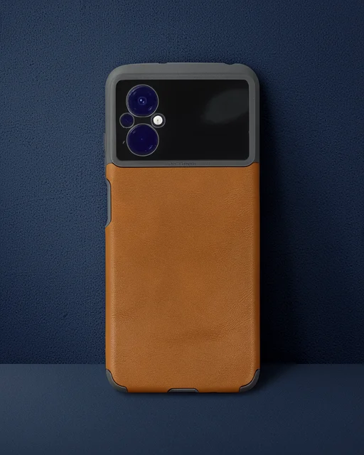 Xiaomi Poco M5 Kılıf Loop Deri Silikon - Kahverengi