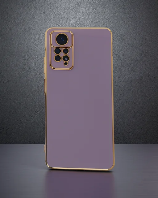 Xiaomi Redmi Note 12 Pro 4g Kılıf Volet Silikon - Mor