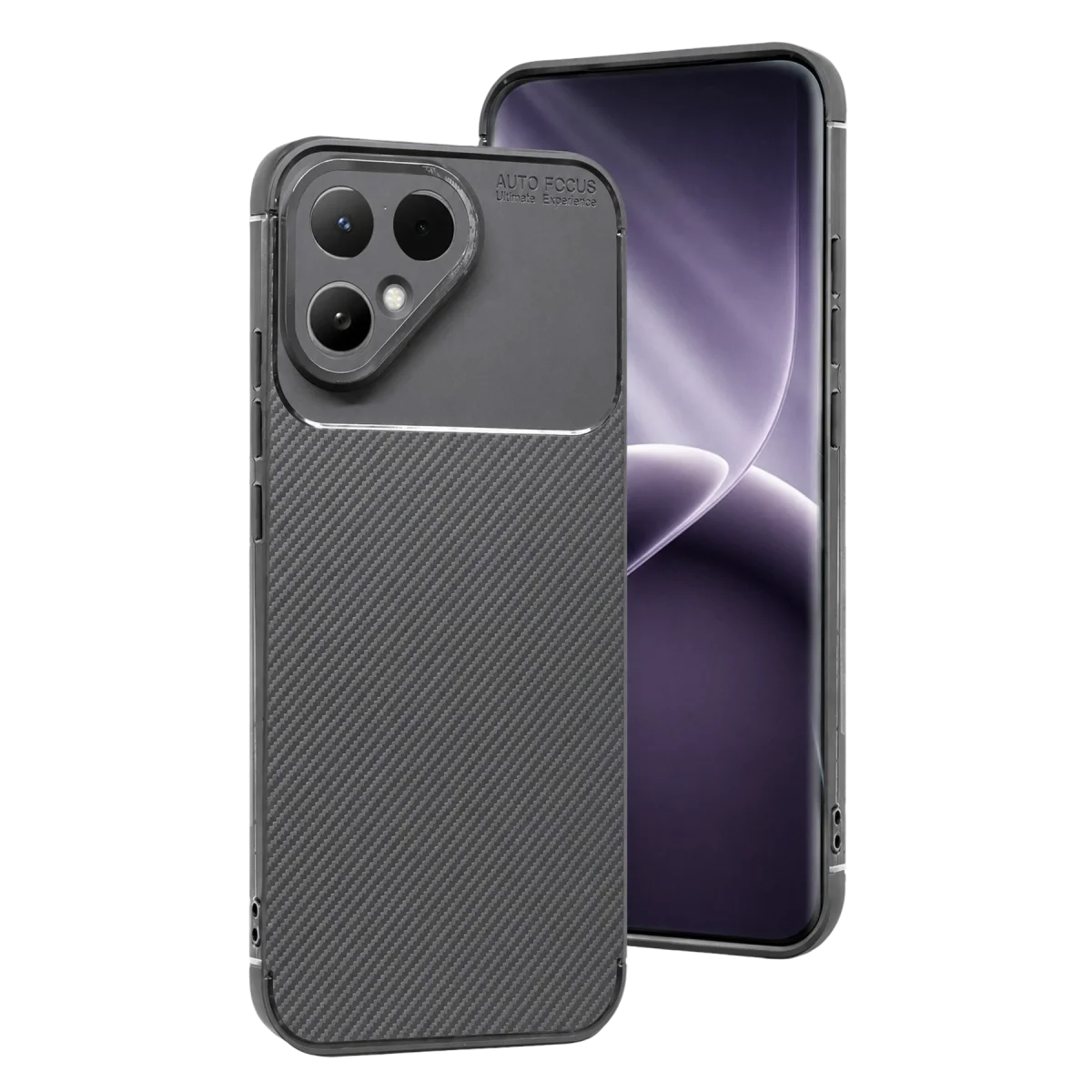 Tecno Pova Curve 2 5g Auto Focus Karbon Kapak - Gri