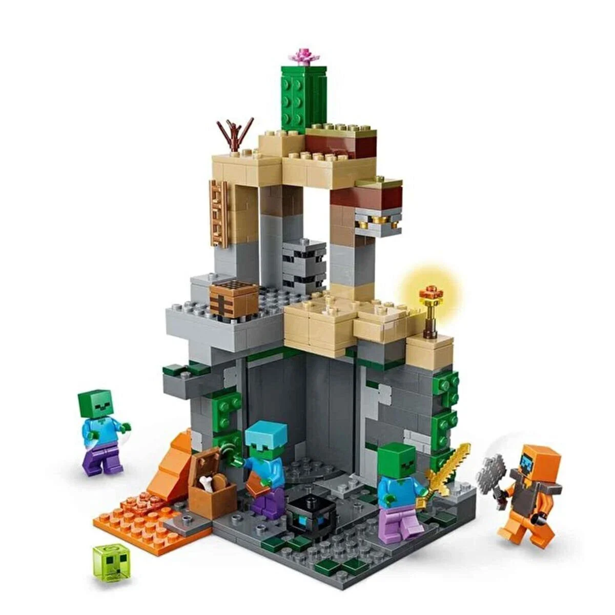 21587 Lego necraft Zombi Zindanı 284 parça +8 yaş görsel 3