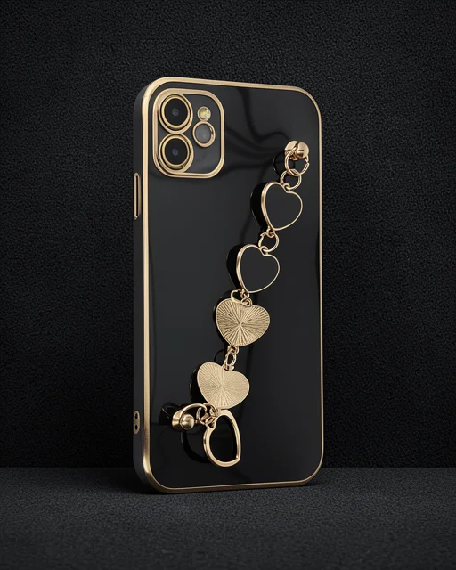 Apple İphone 12 Kılıf Esila Silikon - Siyah