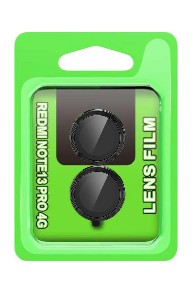Xiao Red Note 13 Pro 4G Raze Metal Kamera Lens - Siyah