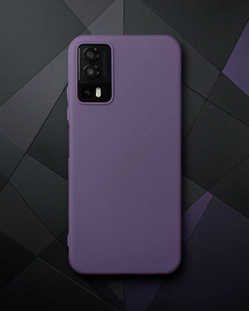General Mobile Gm 23 Kılıf First Silikon - Mor