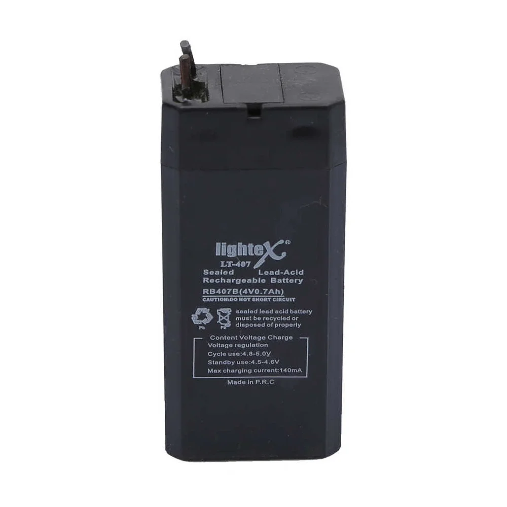 LT-407 4V 0.7Ah Işıldak Fener Aküsü