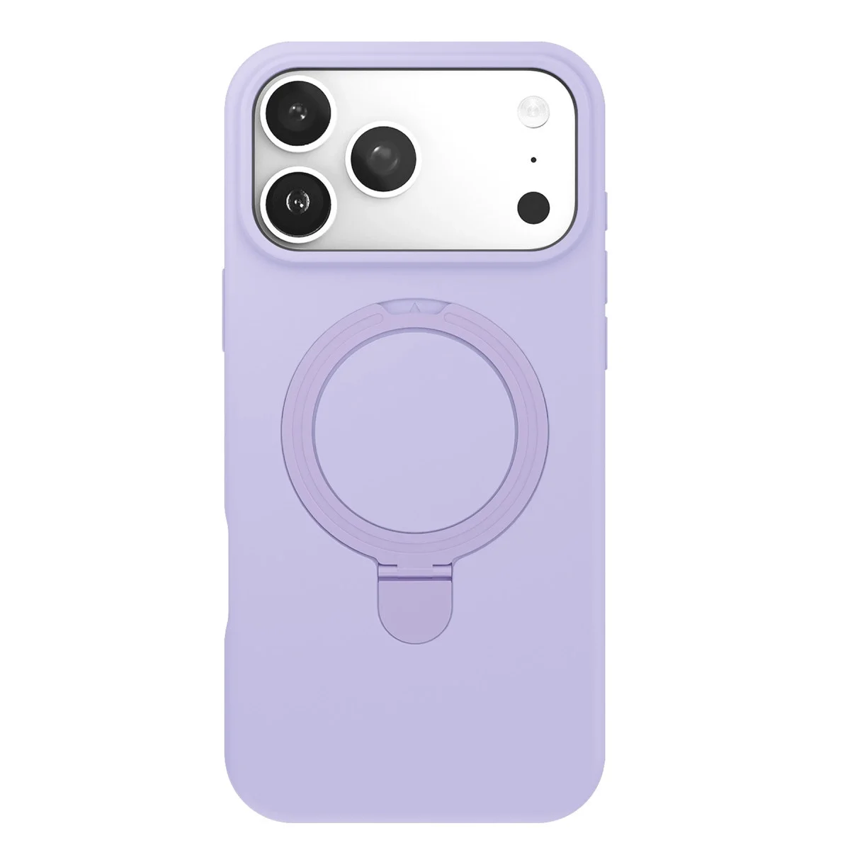 Apple İphone 17 Pro Regal Magsafe Standlı Kapak - Lila görsel 2