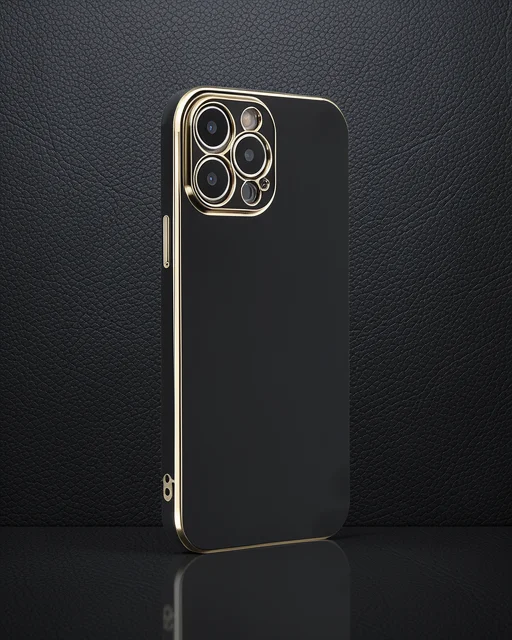 Apple İphone 14 Pro Max Kılıf Volet Silikon - Siyah