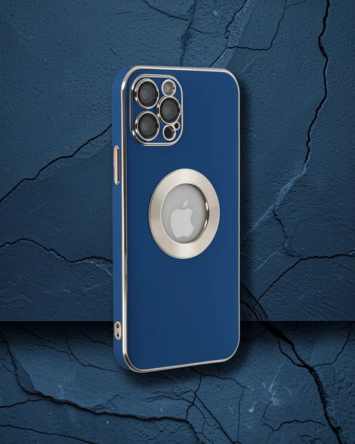 Apple İphone 12 Pro Max Kılıf Store Silikon - Mavi