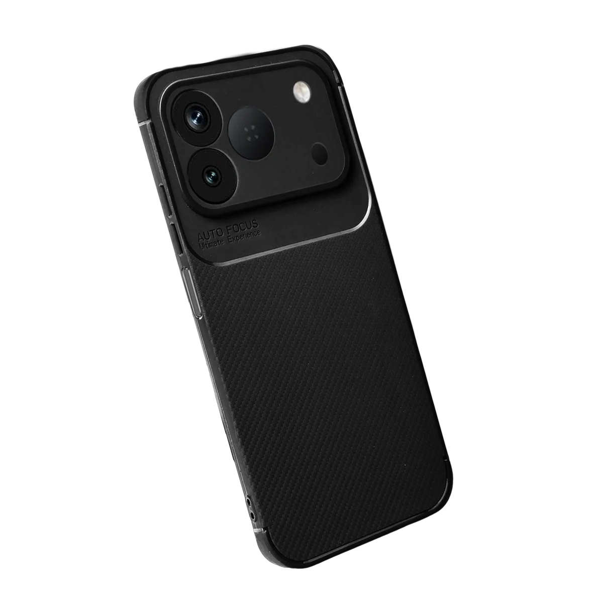 Tecno Spark 50 4G Auto Focus Karbon Kapak - Siyah görsel 2