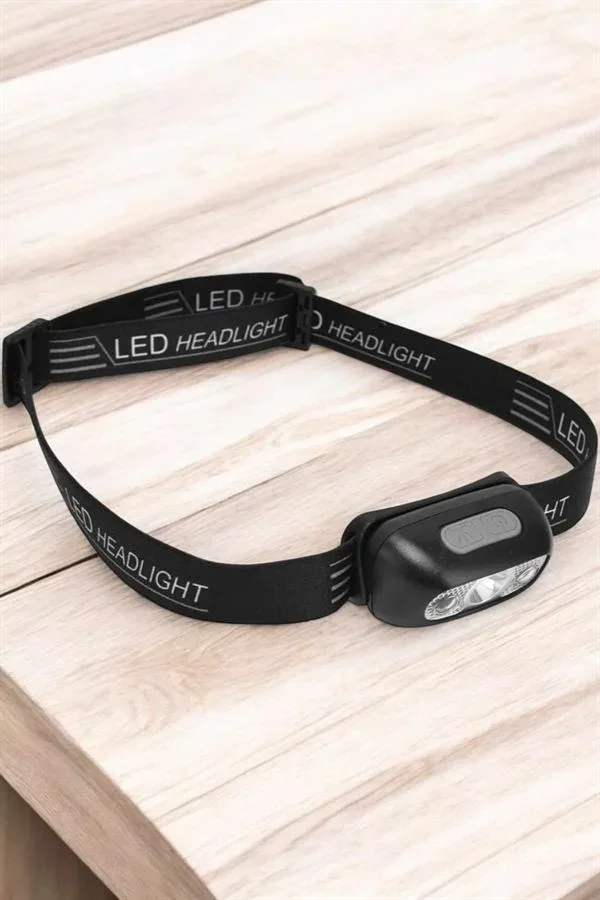 Kafa Lambası Kamp Lambası Led Işık Şarjlı Ayarlanabilir görsel 5