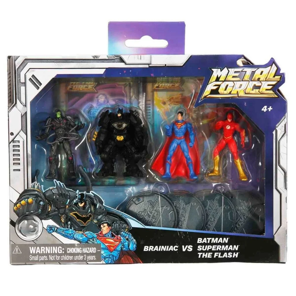 Metal Force 4’lü Figür Seti görsel 3