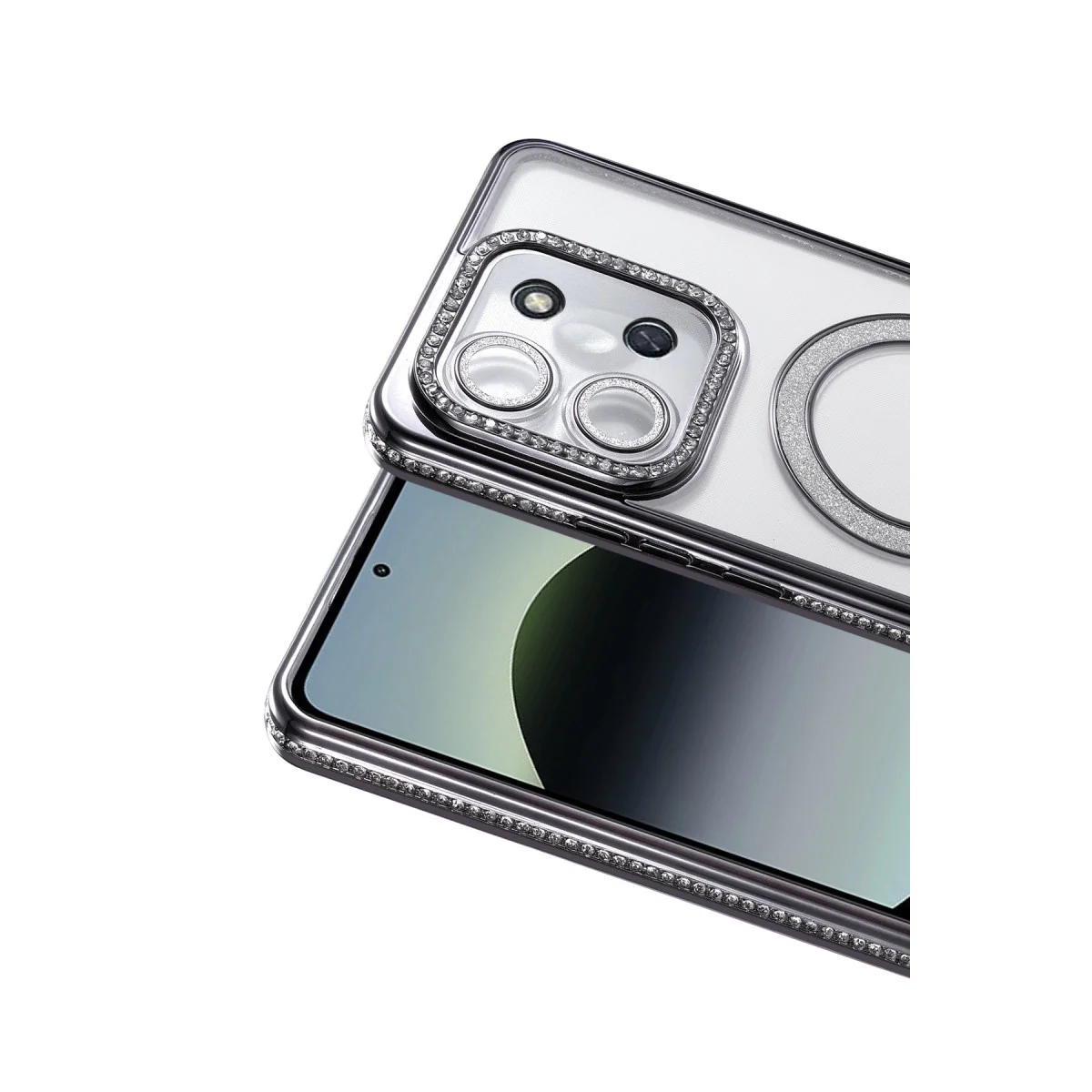 Xiao Red 15c 4g Joke Simli Magneticsafe Kılıf - Siyah görsel 2