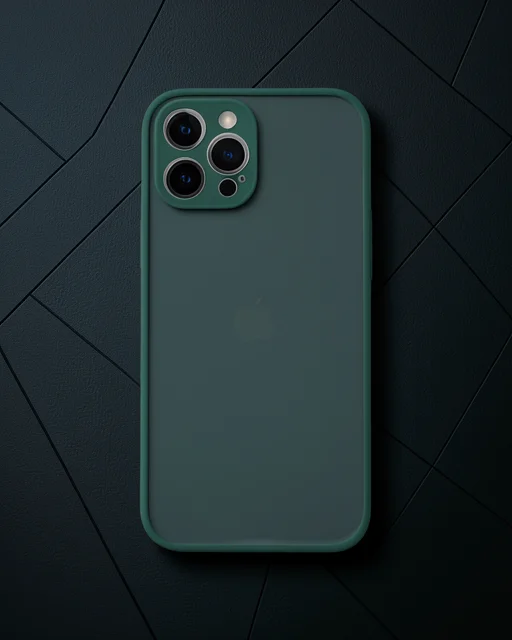 Apple İphone 12 Pro Kılıf Montreal Silikon Kapak - Yeşil