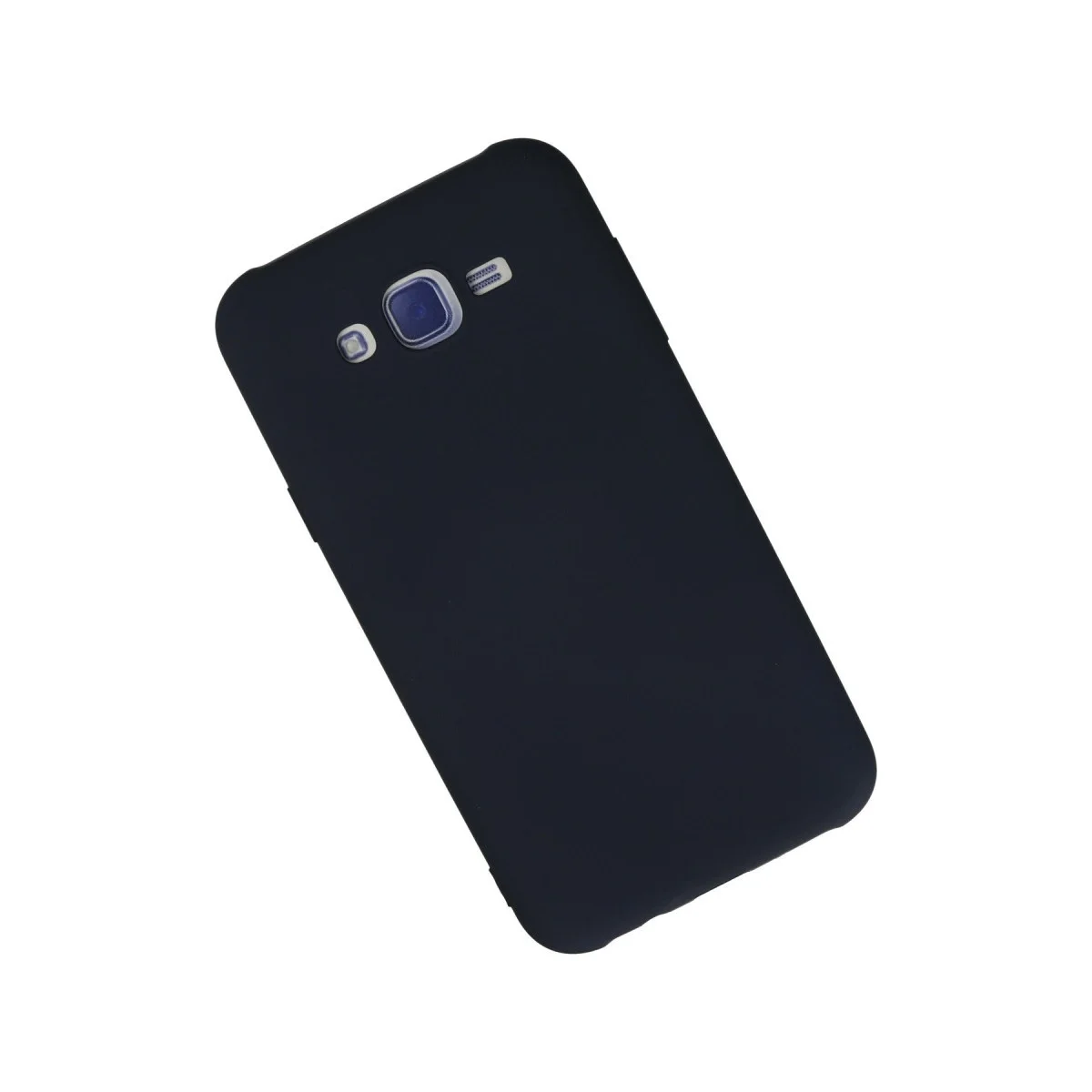 Samsung Galaxy J7 Kılıf Nano İçi Kadife Silikon - Lacivert görsel 2