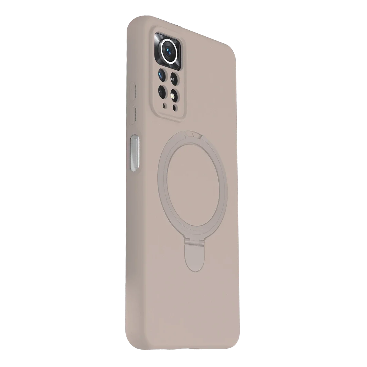 Xiaomi Redmi Note 12 Pro 4G Regal Magsafe Standlı Kapak - Çöl Titanyum görsel 3