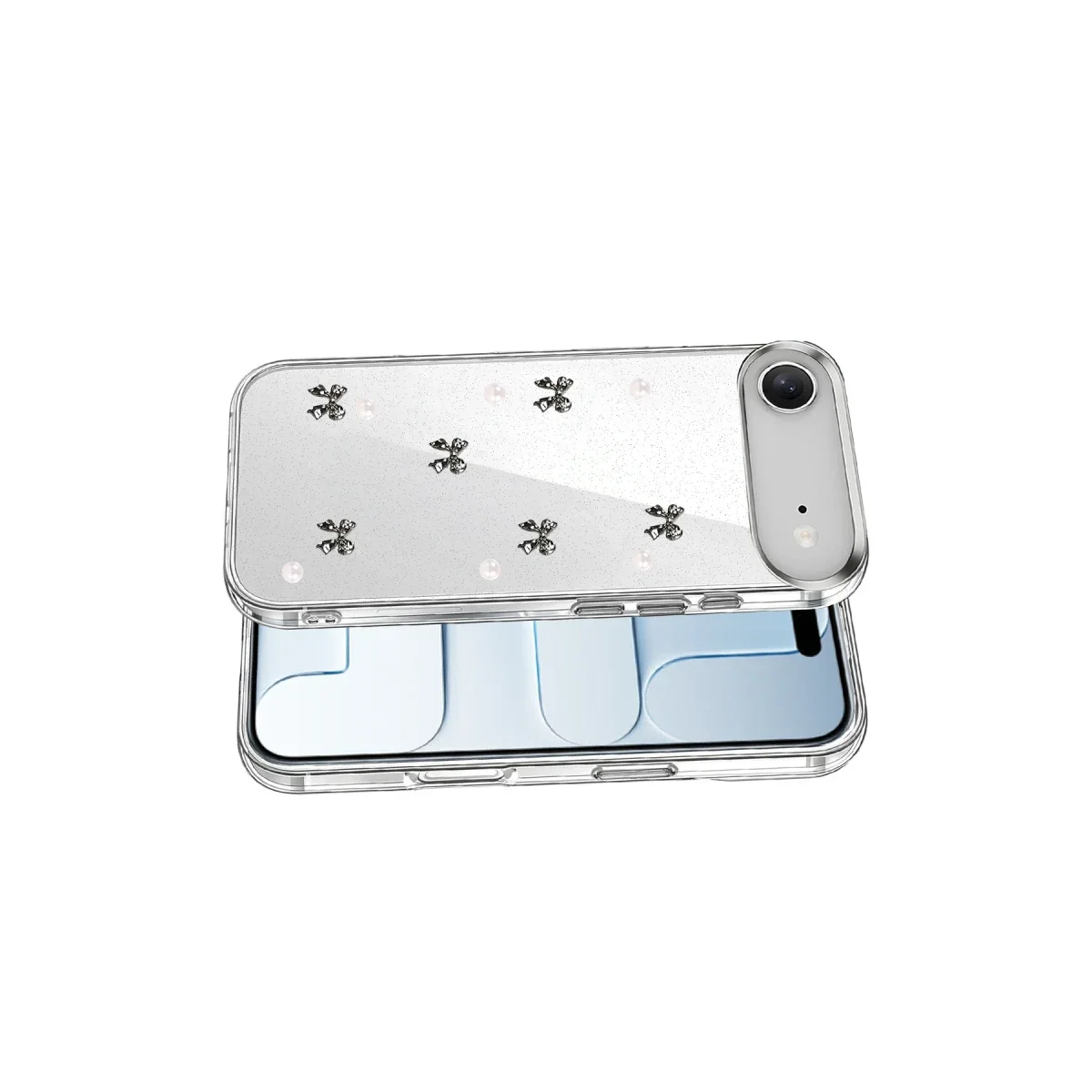 Apple iPhone 17 Air Fiyonk Desenli Kapak - Desen 8 görsel 3