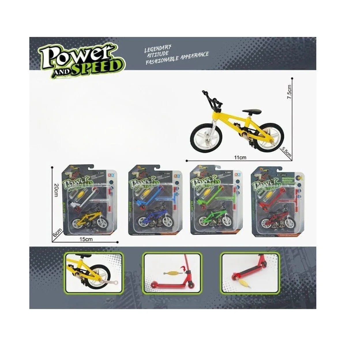 KZL-55040-5 KZL-55040-5 Bısıklet+scooter Vıdalı Krt 144 görsel 2