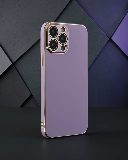 Apple İphone 14 Pro Kılıf Volet Silikon - Mor