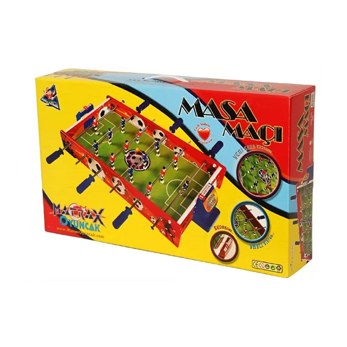 402 Ahşap Masa Maçı Oyunu (orta Boy)