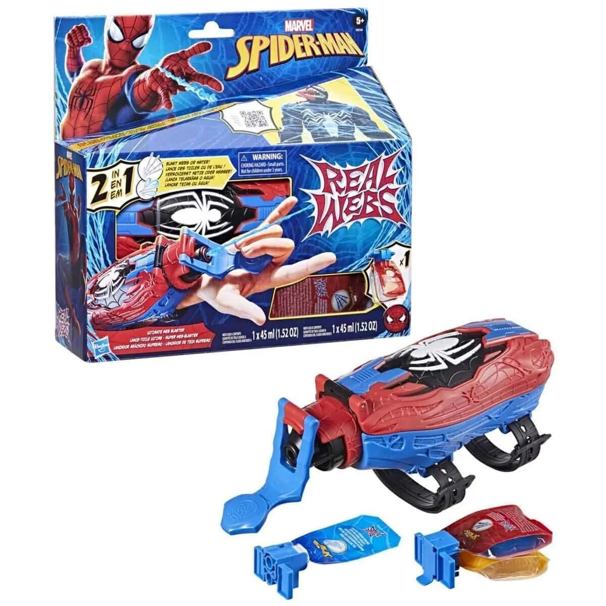 F8734 Spider-Man Ağ ve Su Fırlatıcı