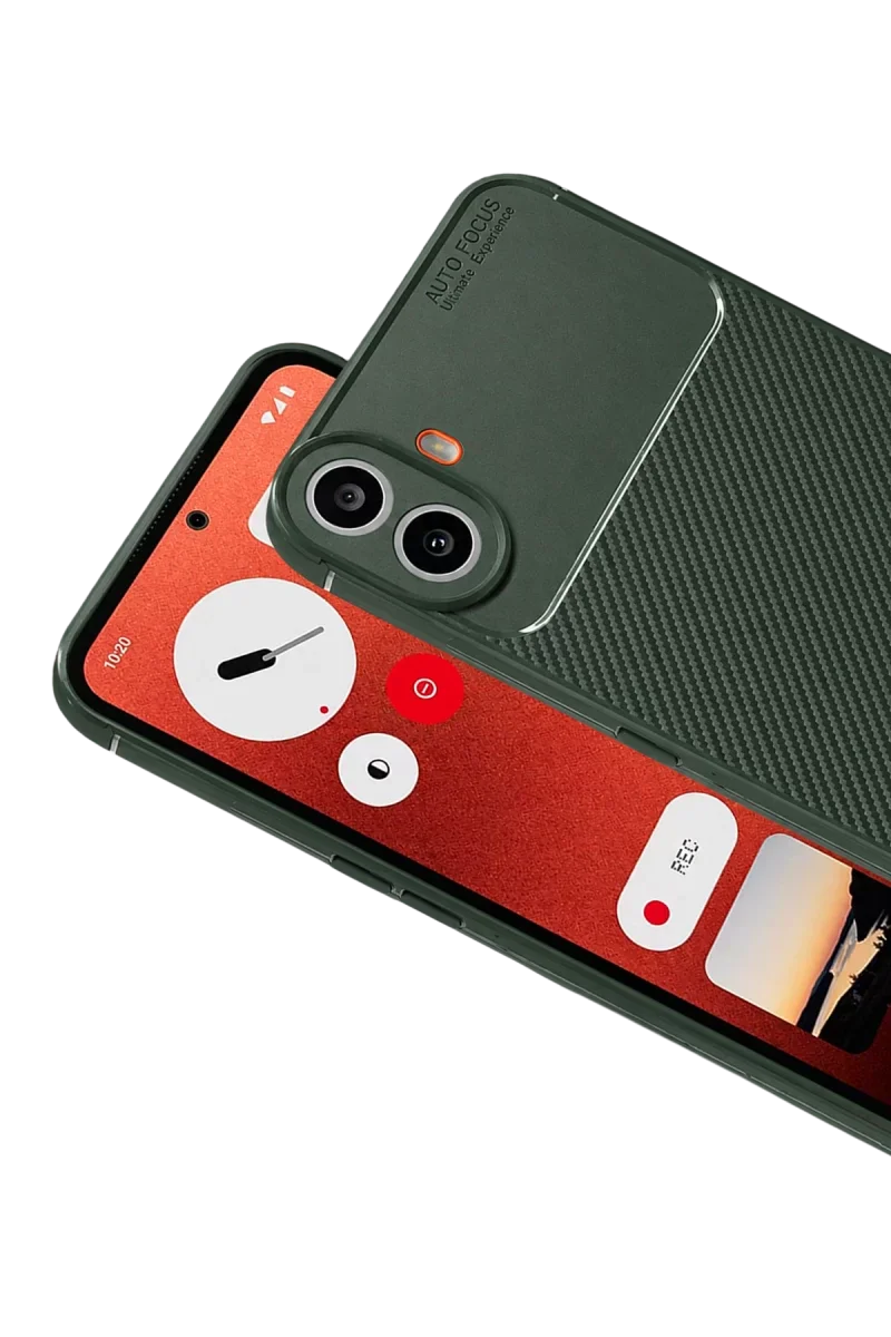 Nothing Phone Nothing CMF Phone 1 Auto Focus Karbon Kapak - Yeşil görsel 2