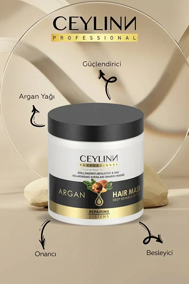 Ceylinn Saç Maskesi 500 ml Argan görsel 2
