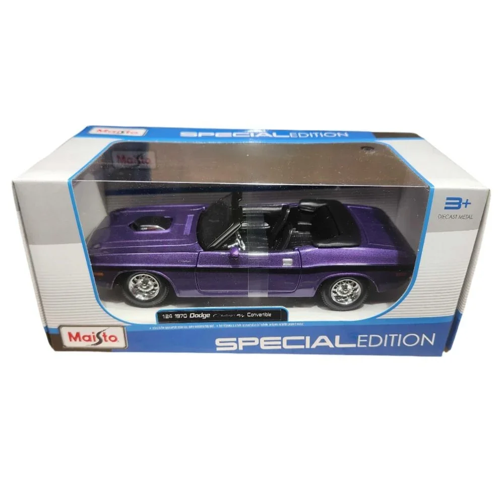 Maisto 1/24 1970 Dodge Challenger R/T Convertible görsel 2