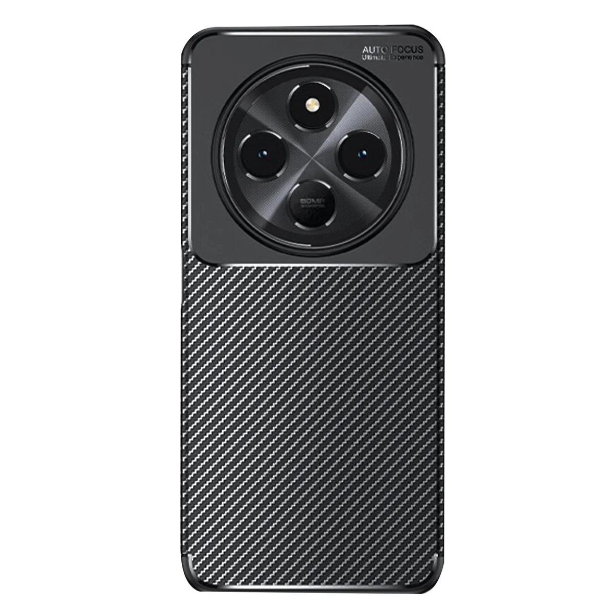 Xiao Red 14c Kılıf Auto Focus Karbon Kapak - Siyah