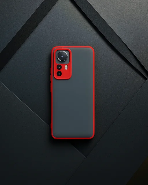 Xiaomi Mi 12t Pro Kılıf Montreal Silikon Kapak - Kırmızı