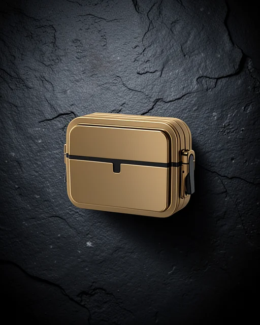Apple Airpods 3 (3.nesil) 404 Kilitli Kılıf - Gold