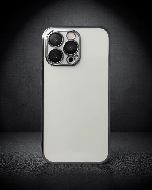 Apple İphone 14 Pro Kılıf Razer Lensli Silikon - Siyah