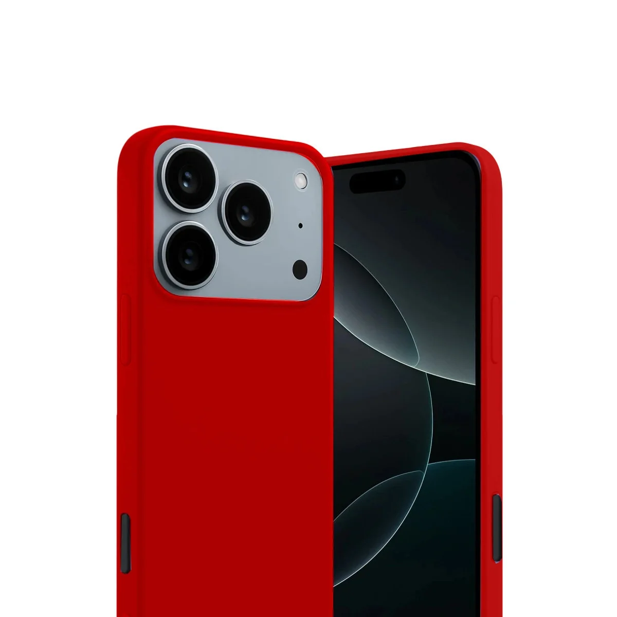 Apple İphone 17 Pro First Silikon - Kırmızı görsel 2