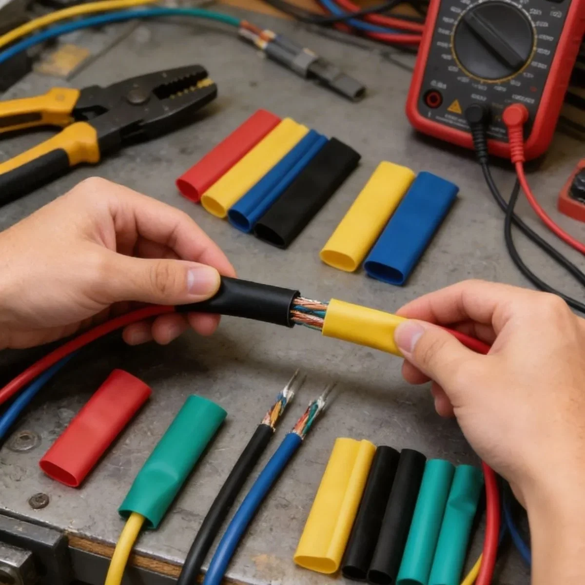 164 Parça Isı ile Daralan Makaron Seti – Elektrik Kablo İzolasyon & Koruma Kılıfı, Renkli Shrink Tube Set görsel 2