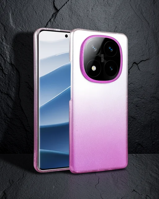 Xiaomi Redmi Note 14 Pro 5g Glossy Kapak - Mor