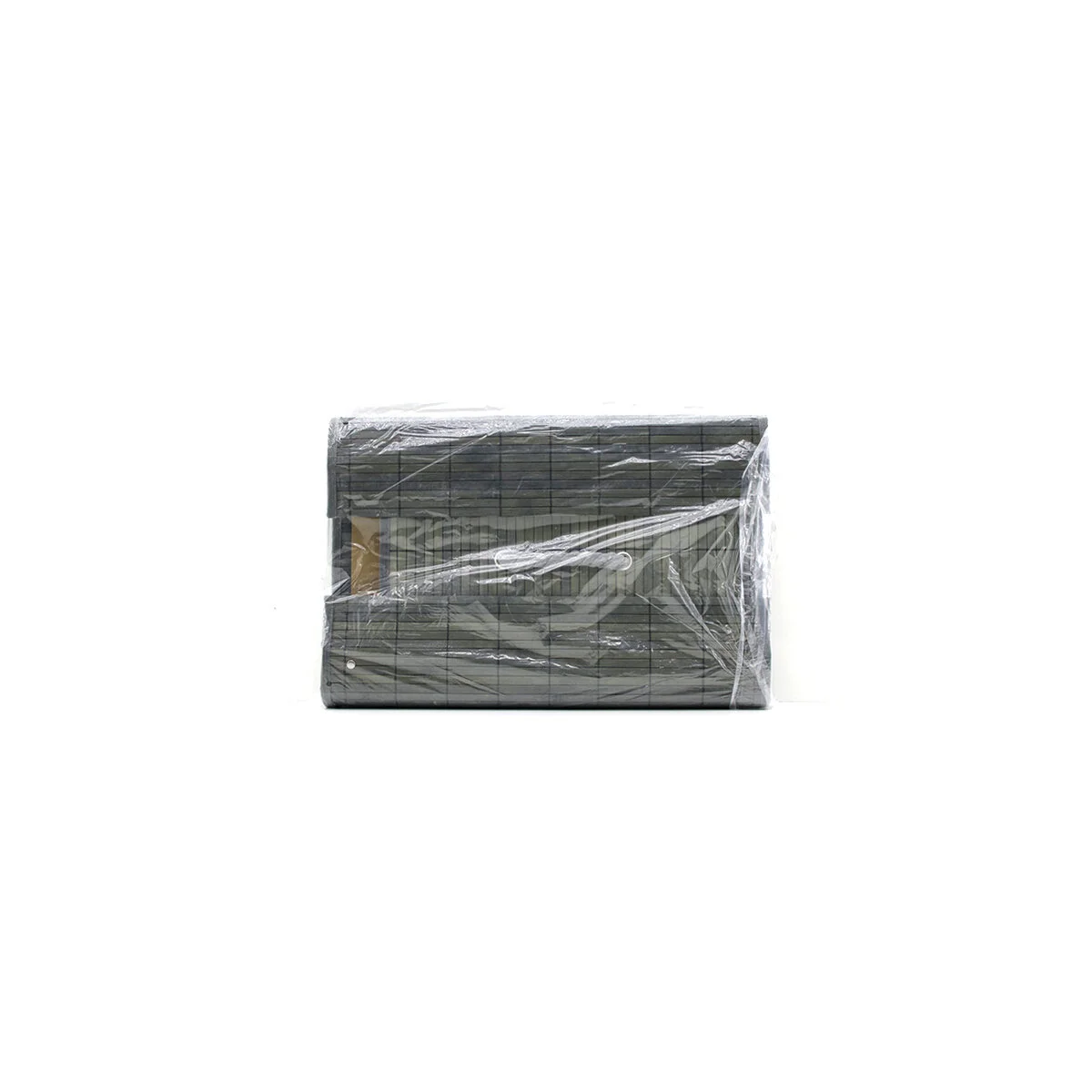Gri 2 Boy Oval Bambu Kenar Organizer Sepet Ahşap Altlık - Bezli 21X14-25X16CM görsel 3