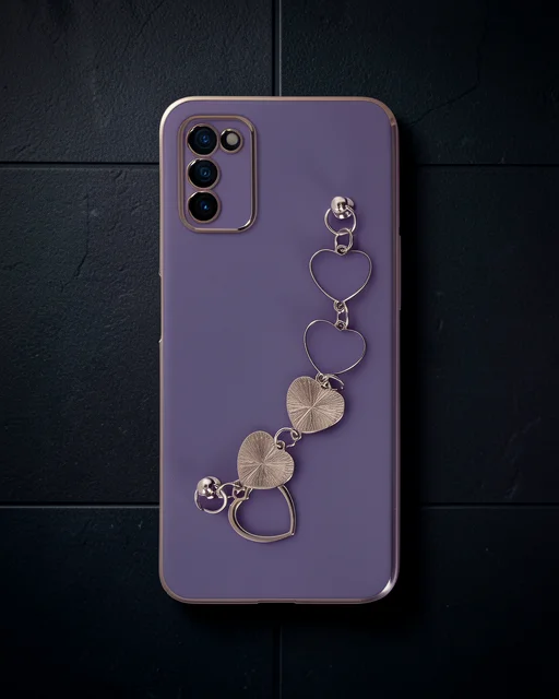 Samsung Galaxy A03s Kılıf Esila Silikon - Mor