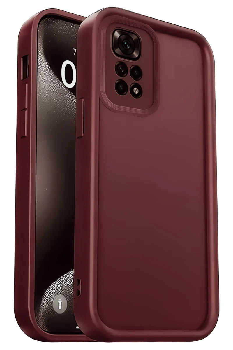 Xiao Red 10 2022 Kılıf Viera Silikon - Bordo